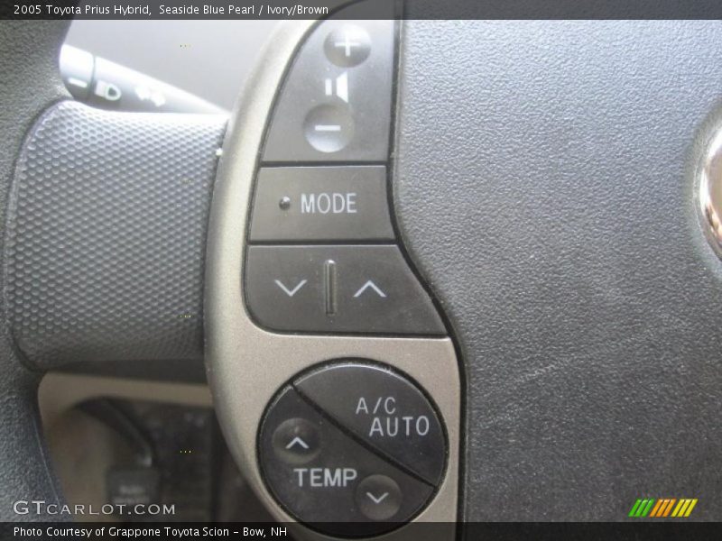 Seaside Blue Pearl / Ivory/Brown 2005 Toyota Prius Hybrid