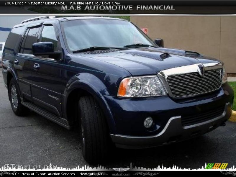 True Blue Metallic / Dove Grey 2004 Lincoln Navigator Luxury 4x4