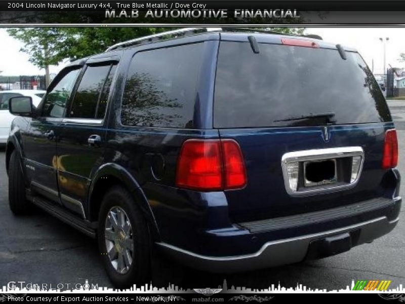 True Blue Metallic / Dove Grey 2004 Lincoln Navigator Luxury 4x4