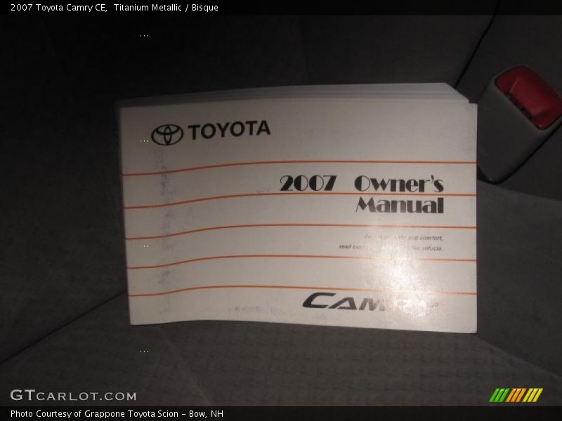 Titanium Metallic / Bisque 2007 Toyota Camry CE