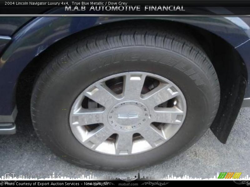 True Blue Metallic / Dove Grey 2004 Lincoln Navigator Luxury 4x4