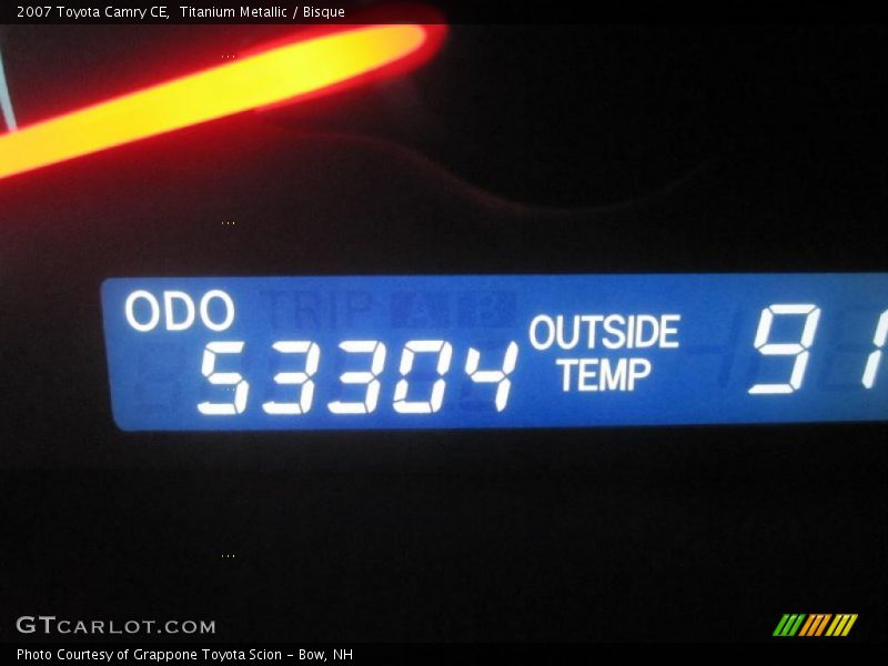 Titanium Metallic / Bisque 2007 Toyota Camry CE