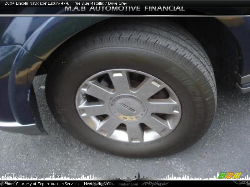 True Blue Metallic / Dove Grey 2004 Lincoln Navigator Luxury 4x4
