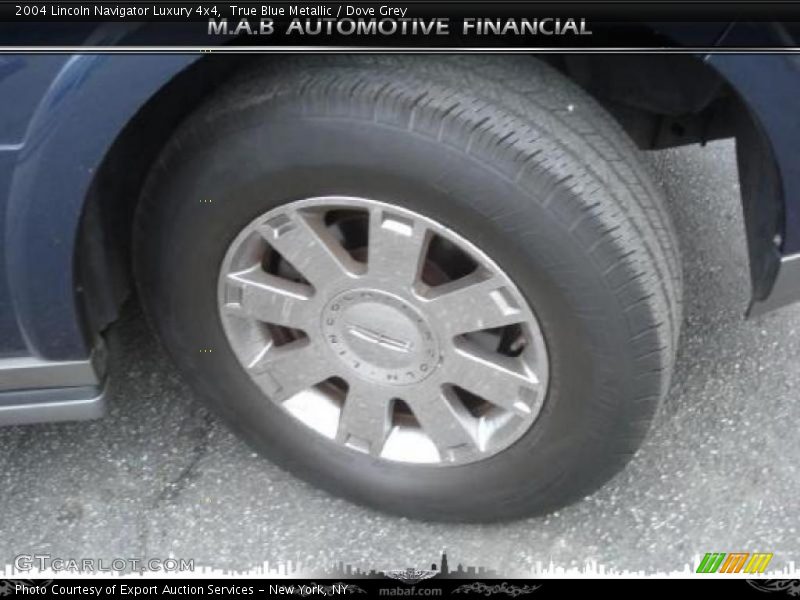 True Blue Metallic / Dove Grey 2004 Lincoln Navigator Luxury 4x4