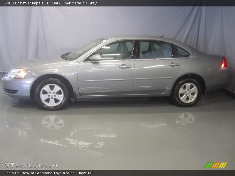 Dark Silver Metallic / Gray 2008 Chevrolet Impala LT