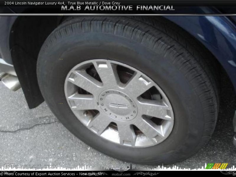 True Blue Metallic / Dove Grey 2004 Lincoln Navigator Luxury 4x4