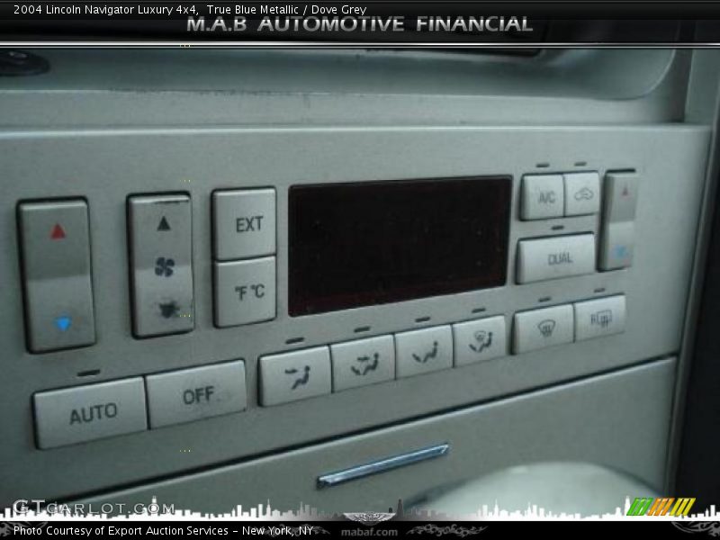 True Blue Metallic / Dove Grey 2004 Lincoln Navigator Luxury 4x4