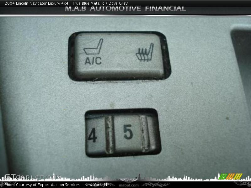 True Blue Metallic / Dove Grey 2004 Lincoln Navigator Luxury 4x4