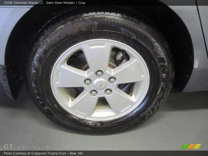 Dark Silver Metallic / Gray 2008 Chevrolet Impala LT