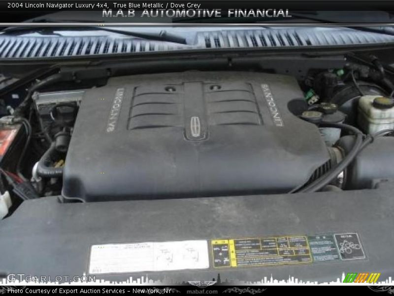 True Blue Metallic / Dove Grey 2004 Lincoln Navigator Luxury 4x4