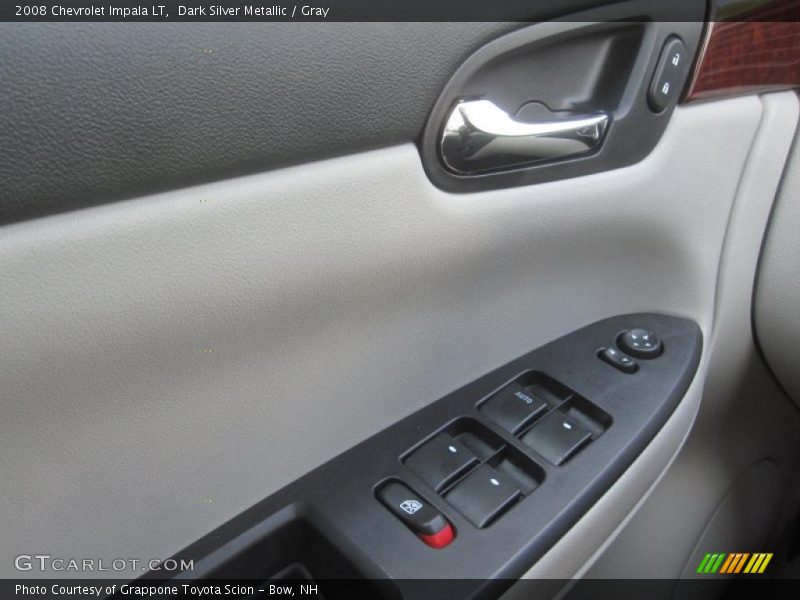 Dark Silver Metallic / Gray 2008 Chevrolet Impala LT