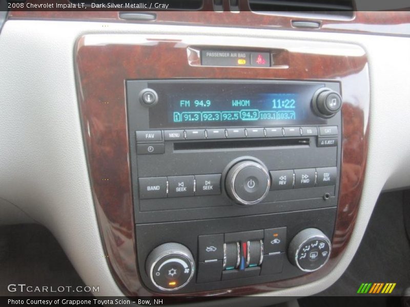 Dark Silver Metallic / Gray 2008 Chevrolet Impala LT