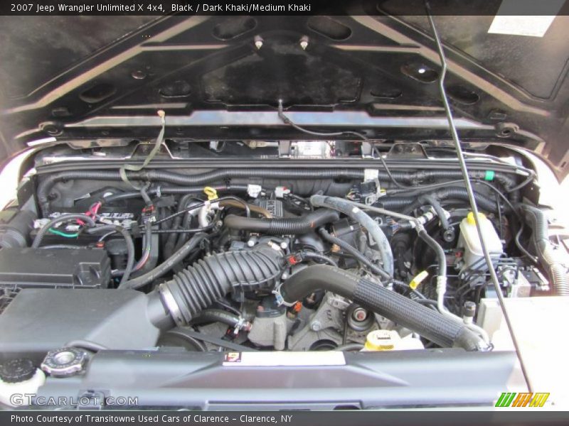 Black / Dark Khaki/Medium Khaki 2007 Jeep Wrangler Unlimited X 4x4