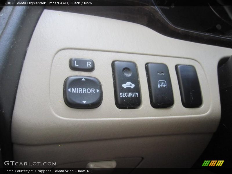 Black / Ivory 2002 Toyota Highlander Limited 4WD