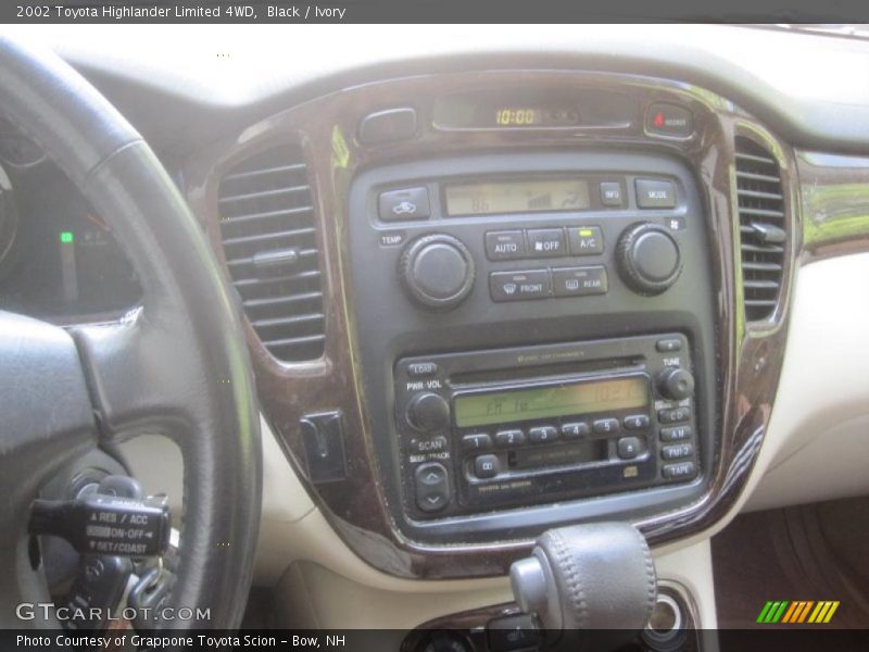 Black / Ivory 2002 Toyota Highlander Limited 4WD