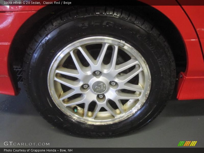 Classic Red / Beige 1999 Infiniti G 20 Sedan