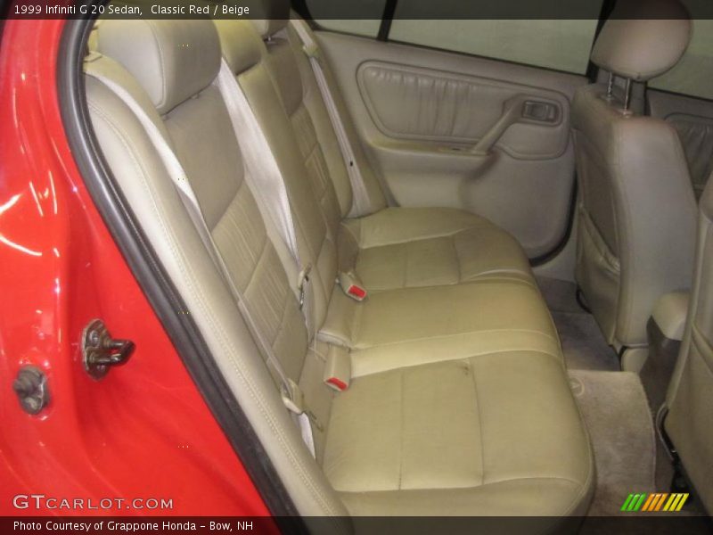 Classic Red / Beige 1999 Infiniti G 20 Sedan