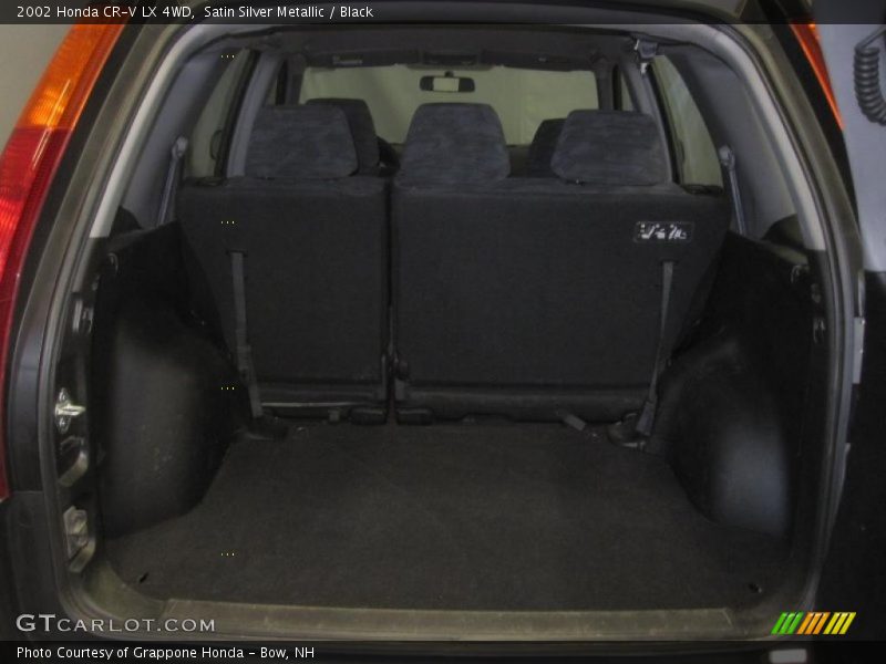 Satin Silver Metallic / Black 2002 Honda CR-V LX 4WD