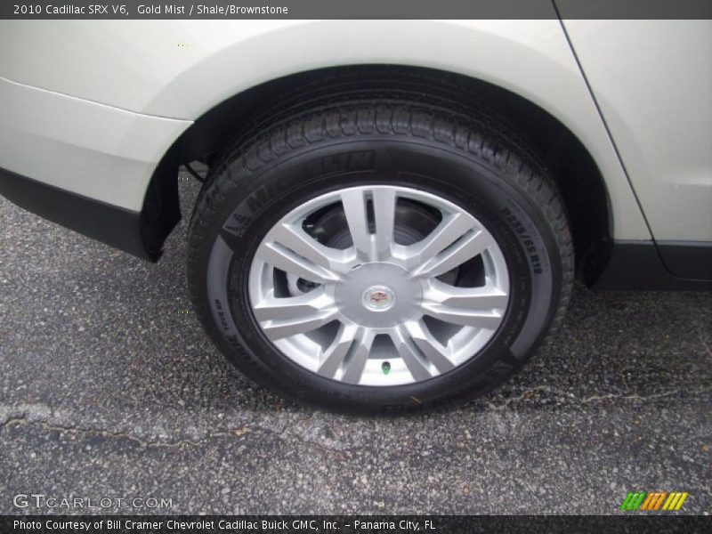 Gold Mist / Shale/Brownstone 2010 Cadillac SRX V6