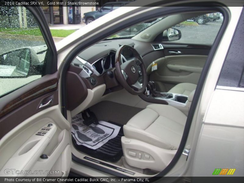 Gold Mist / Shale/Brownstone 2010 Cadillac SRX V6