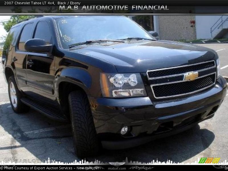 Black / Ebony 2007 Chevrolet Tahoe LT 4x4