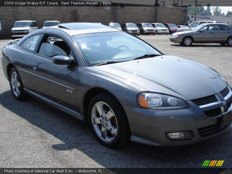 Dark Titanium Metallic / Black 2004 Dodge Stratus R/T Coupe