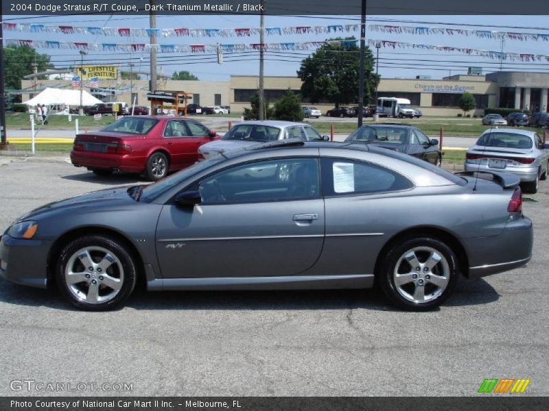 Dark Titanium Metallic / Black 2004 Dodge Stratus R/T Coupe