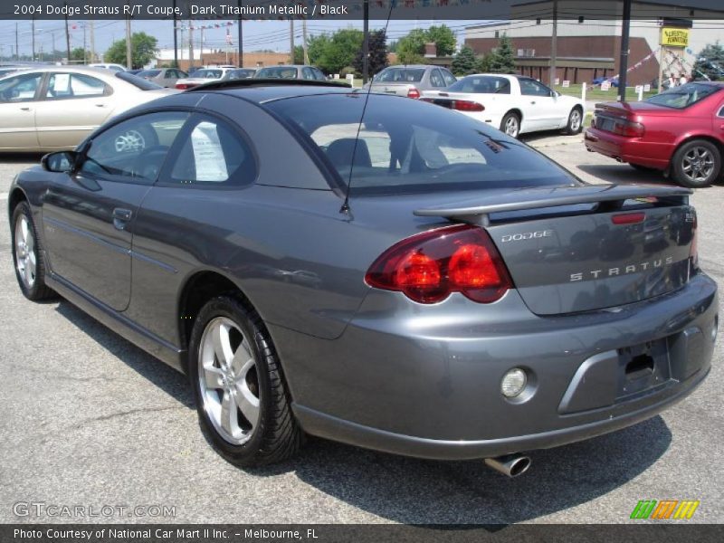 Dark Titanium Metallic / Black 2004 Dodge Stratus R/T Coupe
