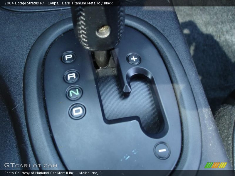 Dark Titanium Metallic / Black 2004 Dodge Stratus R/T Coupe