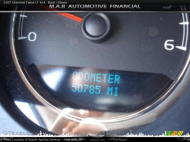 Black / Ebony 2007 Chevrolet Tahoe LT 4x4