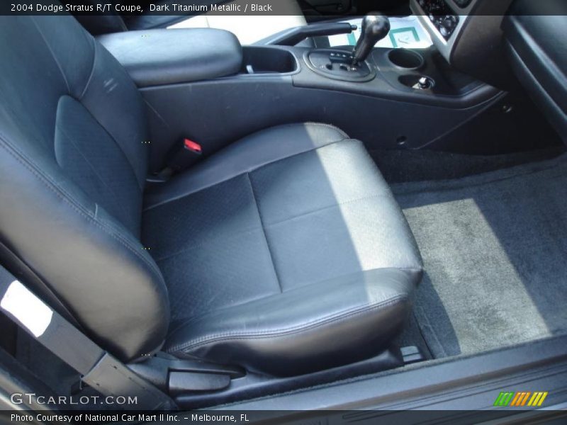 Dark Titanium Metallic / Black 2004 Dodge Stratus R/T Coupe