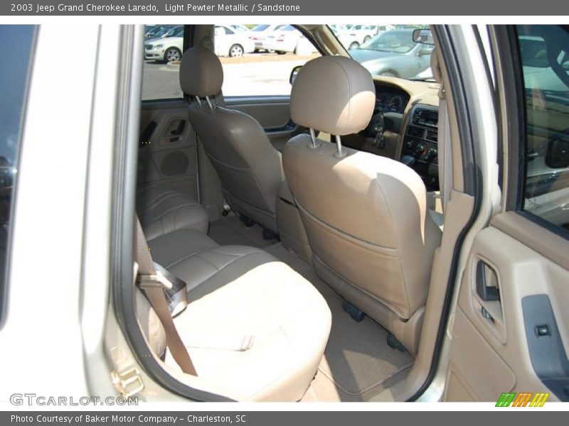 Light Pewter Metallic / Sandstone 2003 Jeep Grand Cherokee Laredo