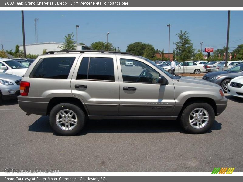 Light Pewter Metallic / Sandstone 2003 Jeep Grand Cherokee Laredo
