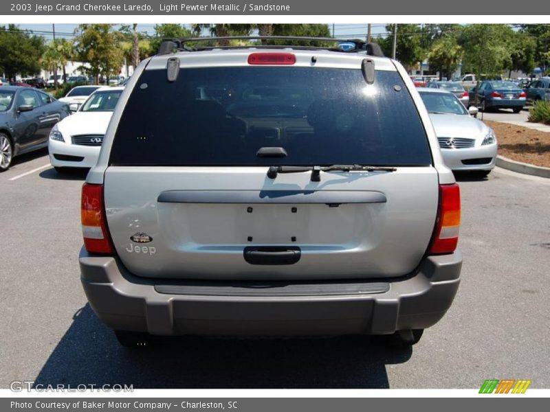 Light Pewter Metallic / Sandstone 2003 Jeep Grand Cherokee Laredo