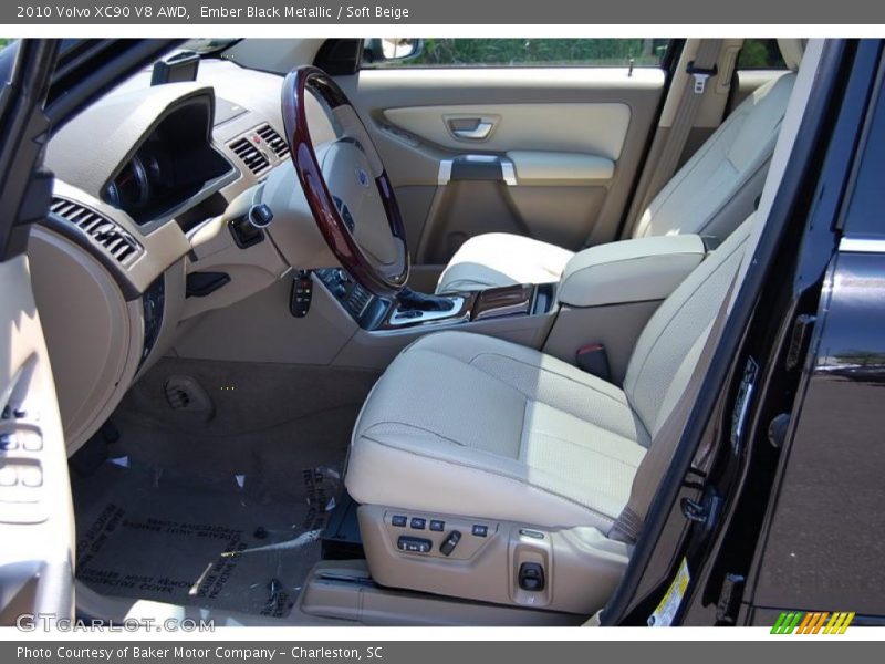 Ember Black Metallic / Soft Beige 2010 Volvo XC90 V8 AWD
