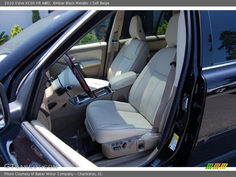 Ember Black Metallic / Soft Beige 2010 Volvo XC90 V8 AWD