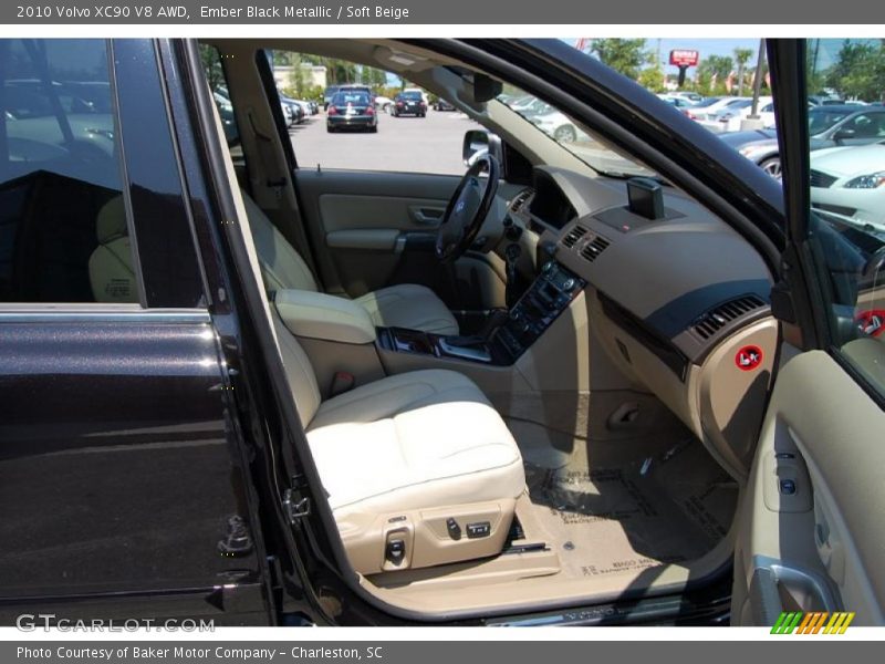 Ember Black Metallic / Soft Beige 2010 Volvo XC90 V8 AWD