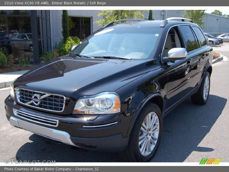 Ember Black Metallic / Soft Beige 2010 Volvo XC90 V8 AWD