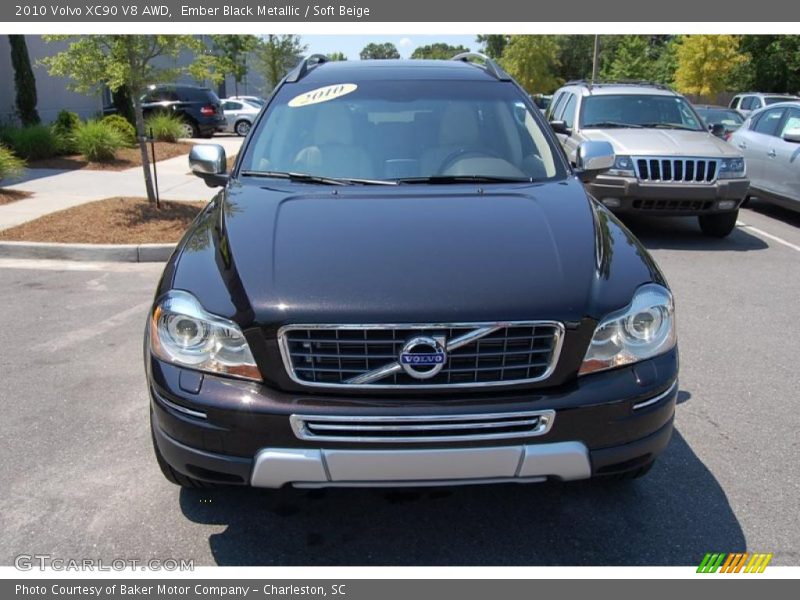 Ember Black Metallic / Soft Beige 2010 Volvo XC90 V8 AWD