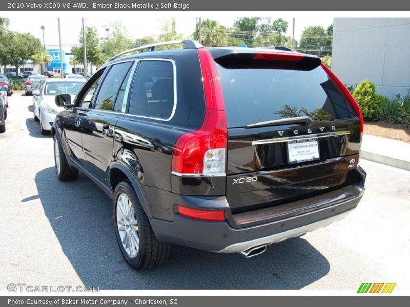 Ember Black Metallic / Soft Beige 2010 Volvo XC90 V8 AWD