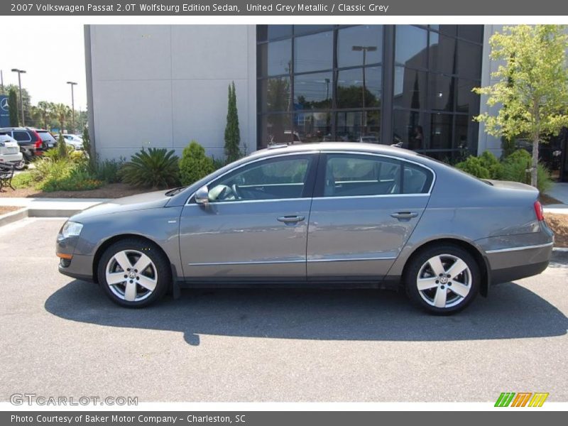 United Grey Metallic / Classic Grey 2007 Volkswagen Passat 2.0T Wolfsburg Edition Sedan