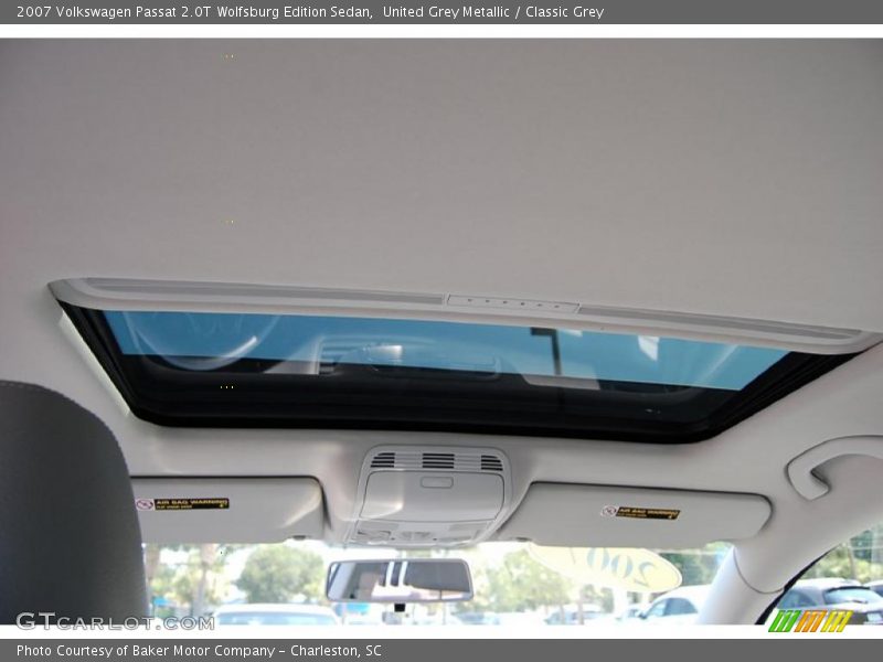 United Grey Metallic / Classic Grey 2007 Volkswagen Passat 2.0T Wolfsburg Edition Sedan