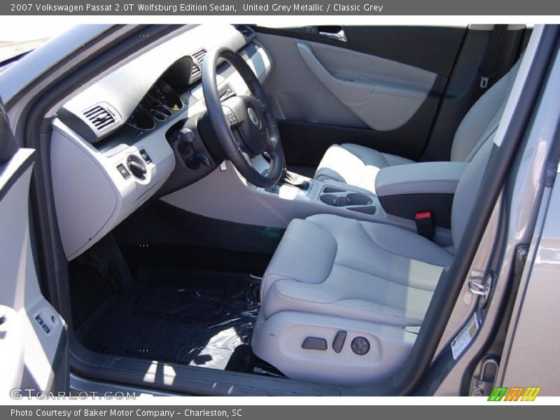 United Grey Metallic / Classic Grey 2007 Volkswagen Passat 2.0T Wolfsburg Edition Sedan