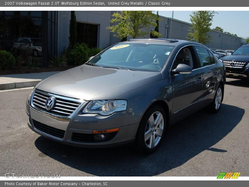 United Grey Metallic / Classic Grey 2007 Volkswagen Passat 2.0T Wolfsburg Edition Sedan