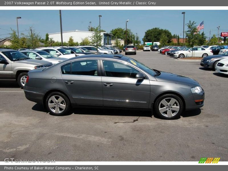 United Grey Metallic / Classic Grey 2007 Volkswagen Passat 2.0T Wolfsburg Edition Sedan