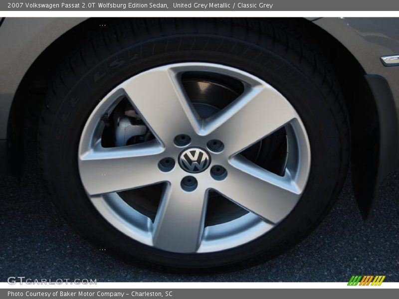 United Grey Metallic / Classic Grey 2007 Volkswagen Passat 2.0T Wolfsburg Edition Sedan