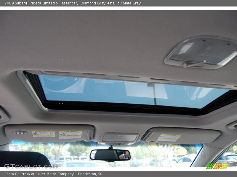 Diamond Gray Metallic / Slate Gray 2009 Subaru Tribeca Limited 5 Passenger