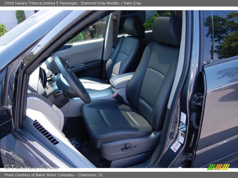 Diamond Gray Metallic / Slate Gray 2009 Subaru Tribeca Limited 5 Passenger