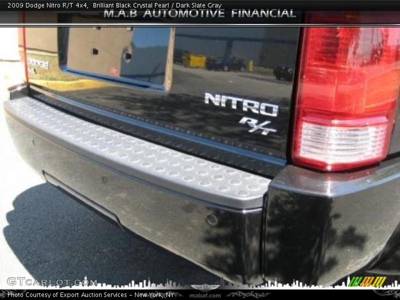 Brilliant Black Crystal Pearl / Dark Slate Gray 2009 Dodge Nitro R/T 4x4