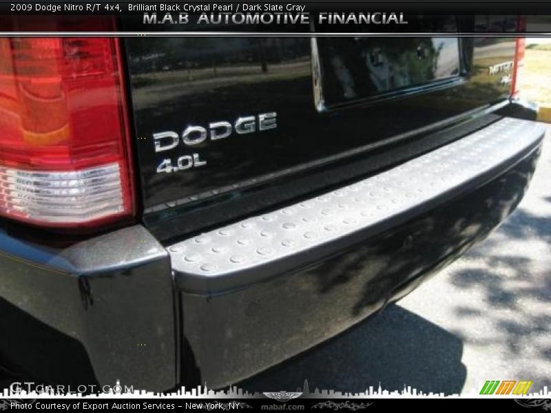 Brilliant Black Crystal Pearl / Dark Slate Gray 2009 Dodge Nitro R/T 4x4